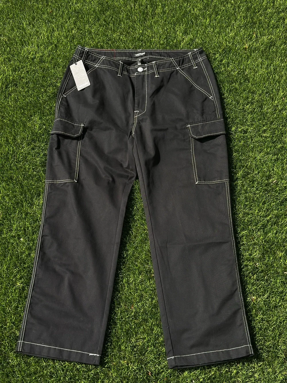 True Religion Black Cargo Pants 🖤